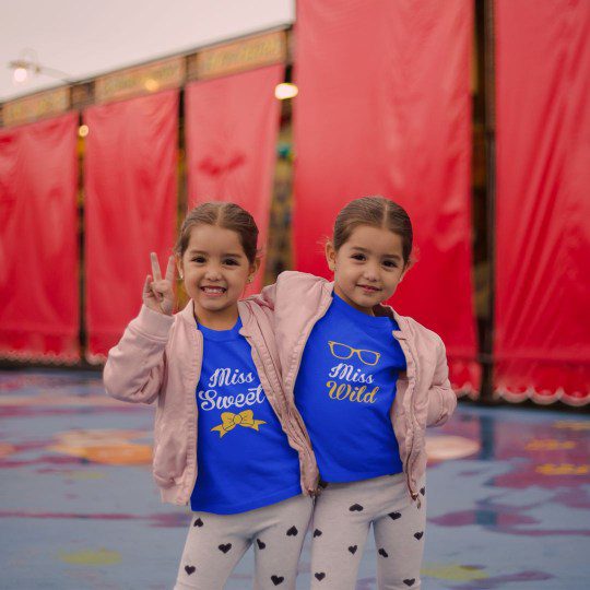 Miss sweet and miss wild blue