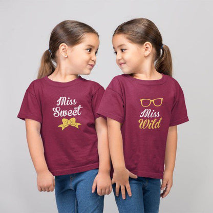 Miss sweet and miss wild maroon