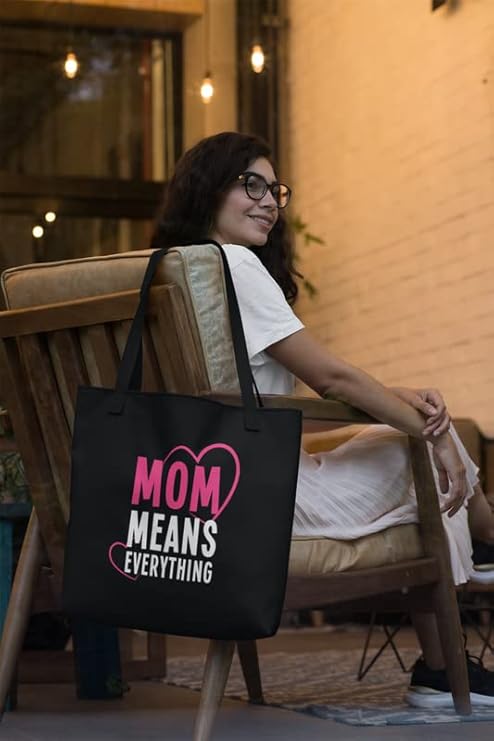 Mom Means Everything Tote Bag