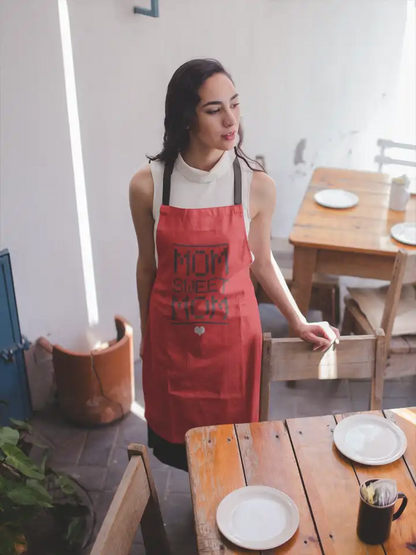 Mom Sweet Mom Apron