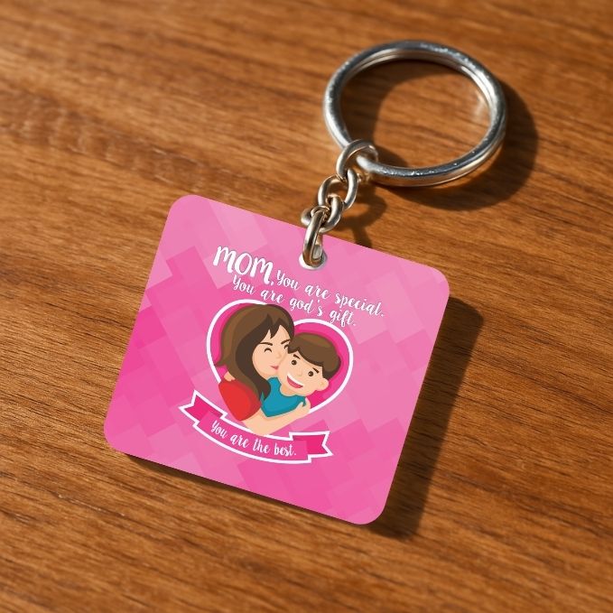 Mom You Are God Gift Keychain