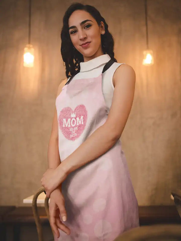 Mom You are the Queen Apron
