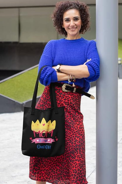Mom is My queen Tote Bag