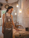 Mom is Always Right Chef Apron with Hat