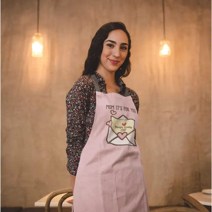 Mom it's for you Apron