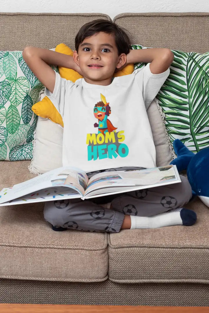 Mom's Hero Unisex Kid T-shirt