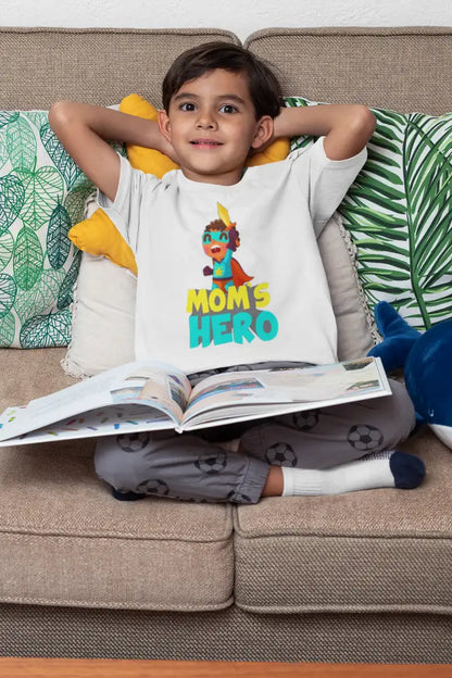 Mom's Hero Unisex Kid T-shirt