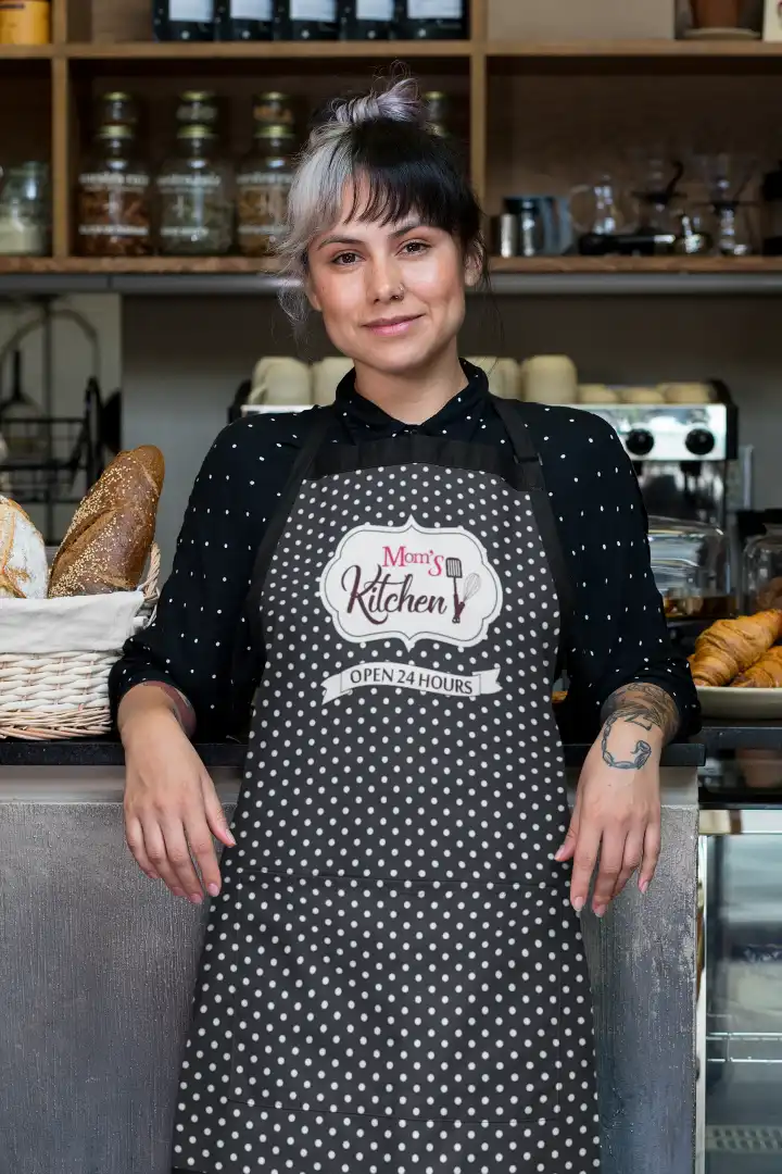 Mom's Kitchen Apron