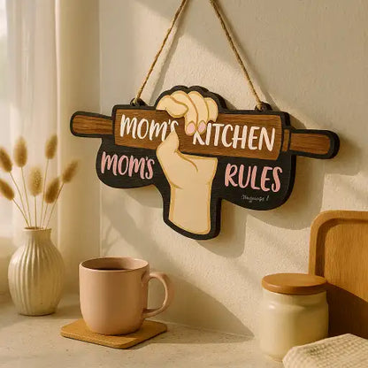 Mom's Kitchen wall Hanging