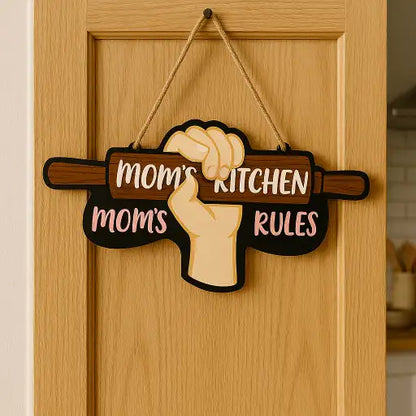 Mom's Kitchen wall Hanging