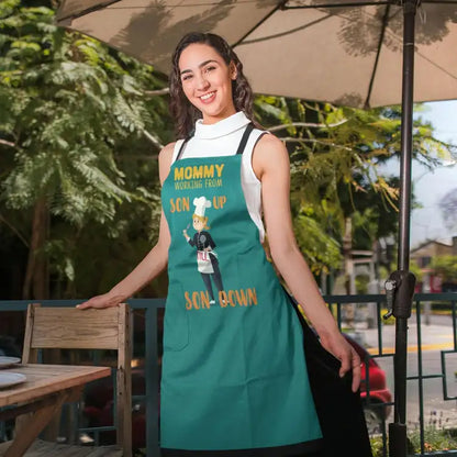 Moommy Working Up Chef Apron