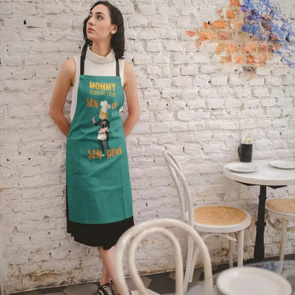 Moommy Working Up Chef Apron
