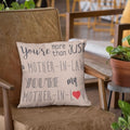 More Than Just a Mother-in-Law Cushion Cover - Personalised