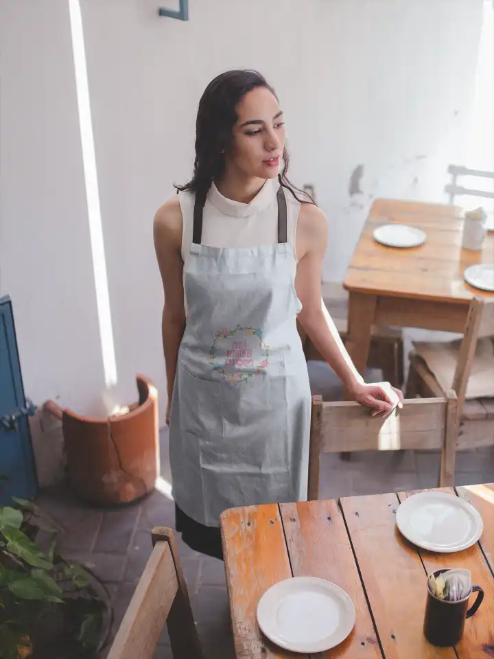 Most Beautiful Mom Chef Apron