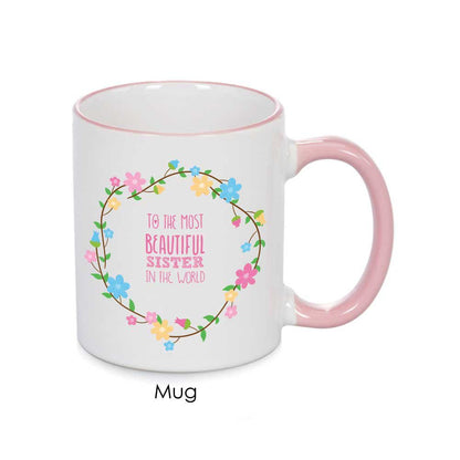 Most-Beautiful-Sister-Floral-Mug