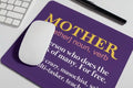 Mousepad for Mom - A Person Who Works for Free Quote