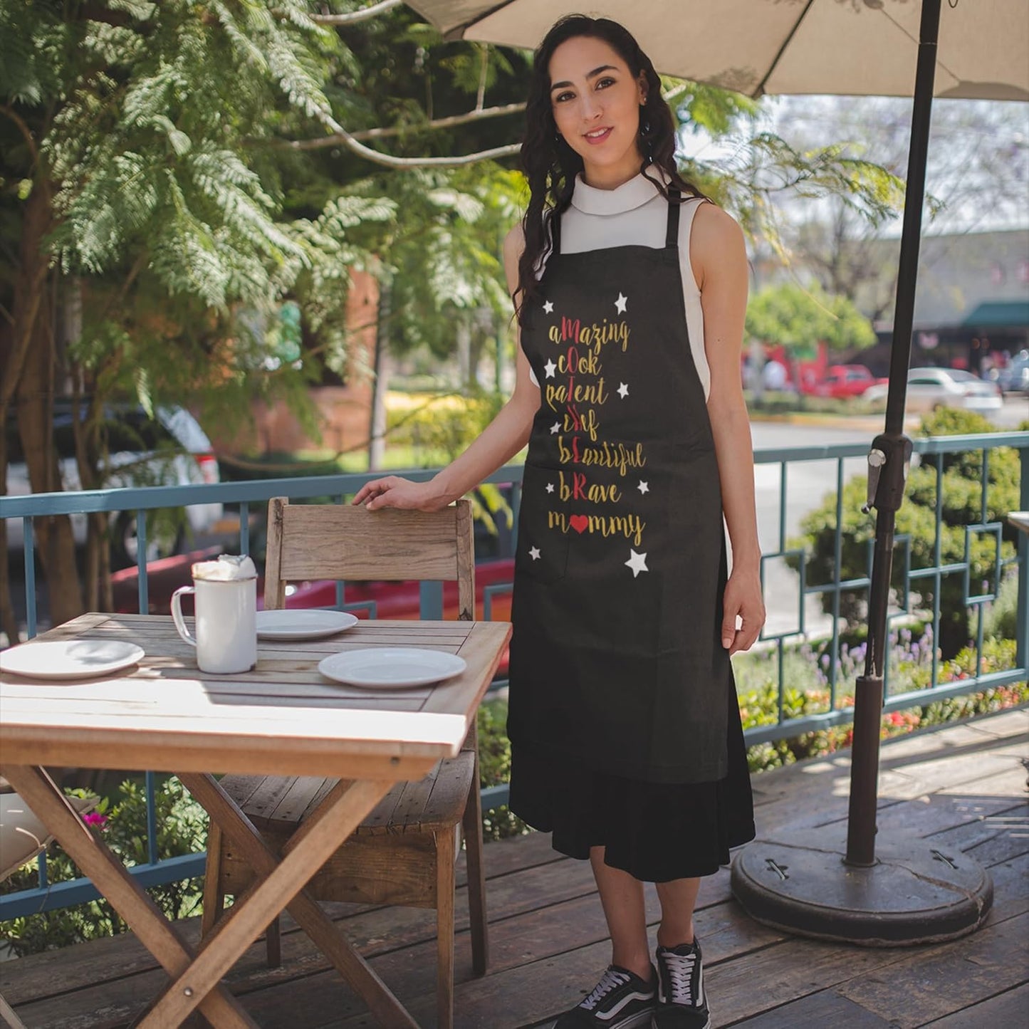 Motivational Quotes Mom Apron