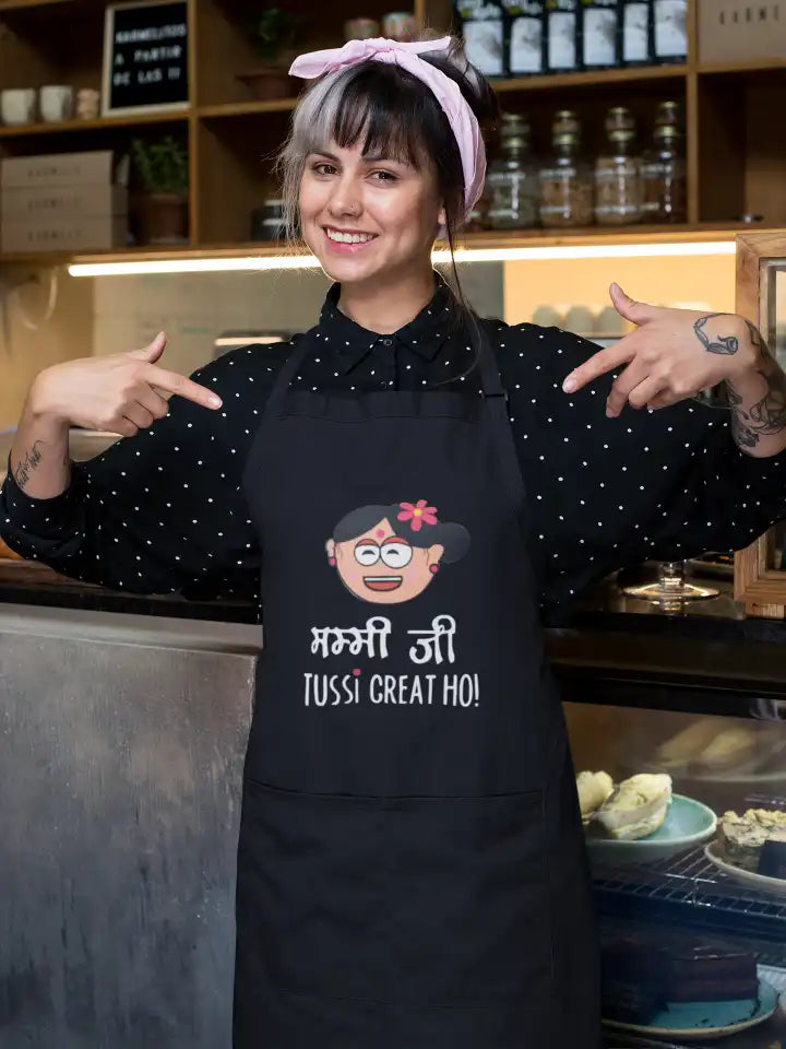 Mummy Ji Tussi Great Ho Kitchen Chef Apron