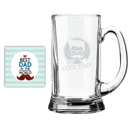 My Cool Dad Beer Mug