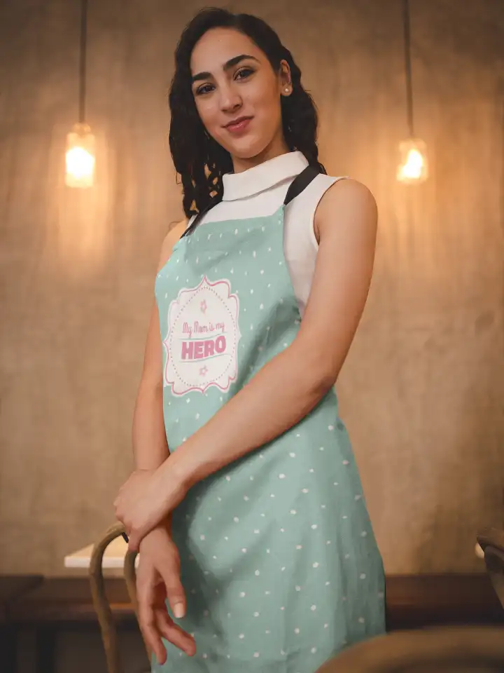 My Mom Is My Hero Apron