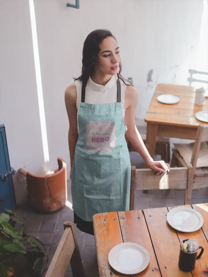 My Mom Is My Hero Apron