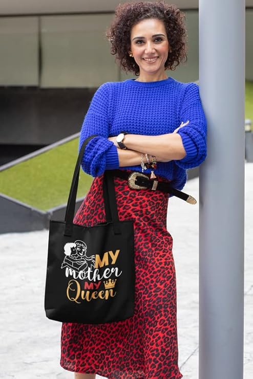 My Mom My Queen Tote Bag