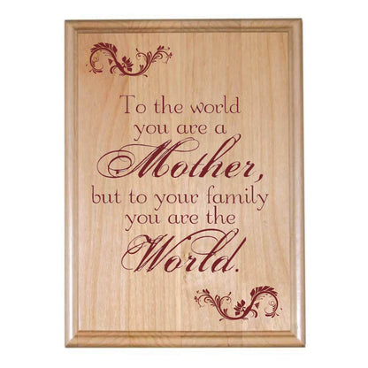 My-Mother-My-World-Engraved-Wooden-Plaque-KH5706