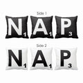 Cushion Cover Set of 3 - Scrabble NAP Double-Sided Print