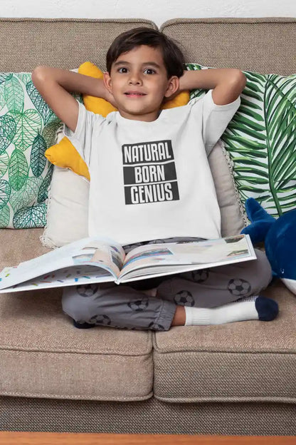 Natural Born Genius Unisex Drifit Kid T-shirt