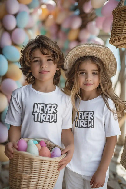 Never Tired Unisex Drifit Kid T-shirt