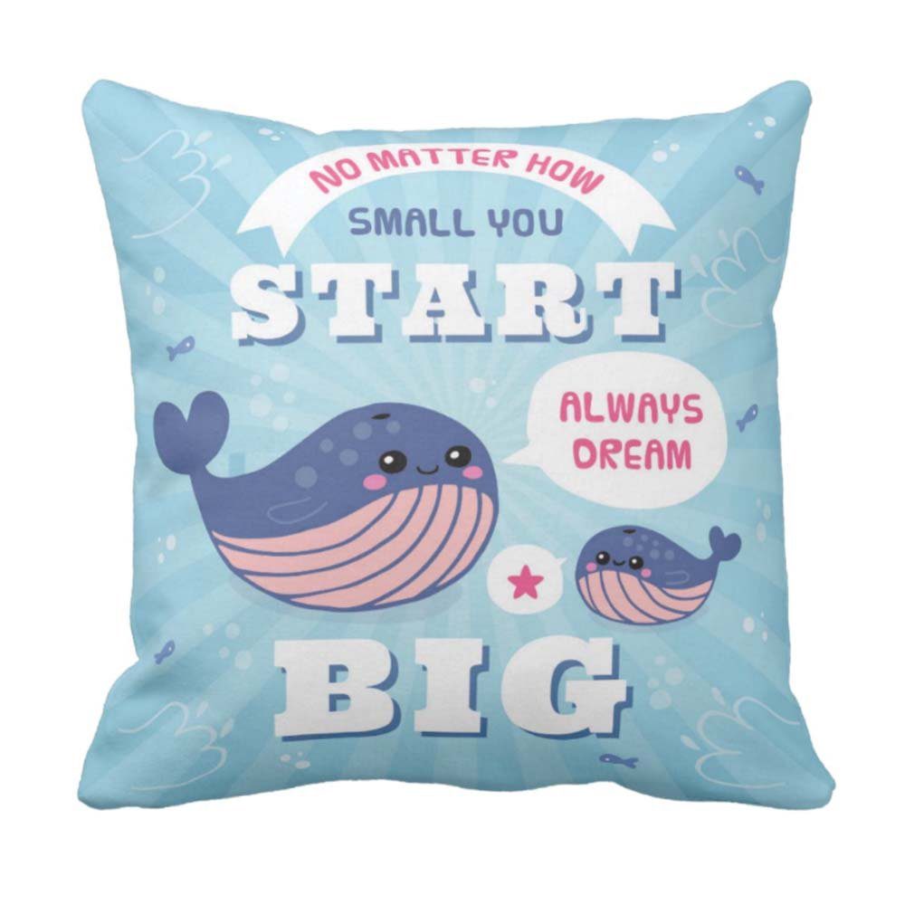 No-Matter-How-Small-You-Start-Always-Dream-Big-Quote-Cushion-Cover