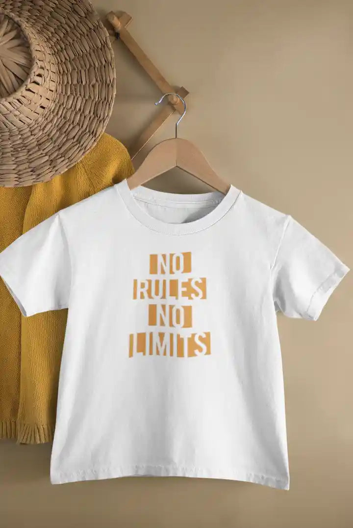 No Rules No Limits Unisex Drifit Kid T-shirt