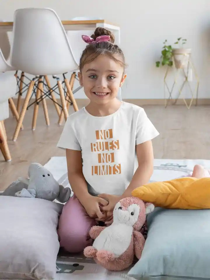 No Rules No Limits Unisex Drifit Kid T-shirt