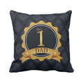 No. 1 Dad Cushion Cover - Printed Gift for Father