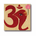 Om Ganesha Devotional Canvas Frame for Diwali