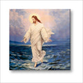 Jesus Walking On Water Canvas Wall Painting Frame