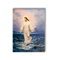 Jesus Walking on Water Canvas Wall Painting Frame