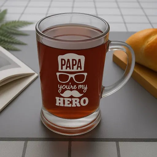 Papa you are my hero Tea Cup