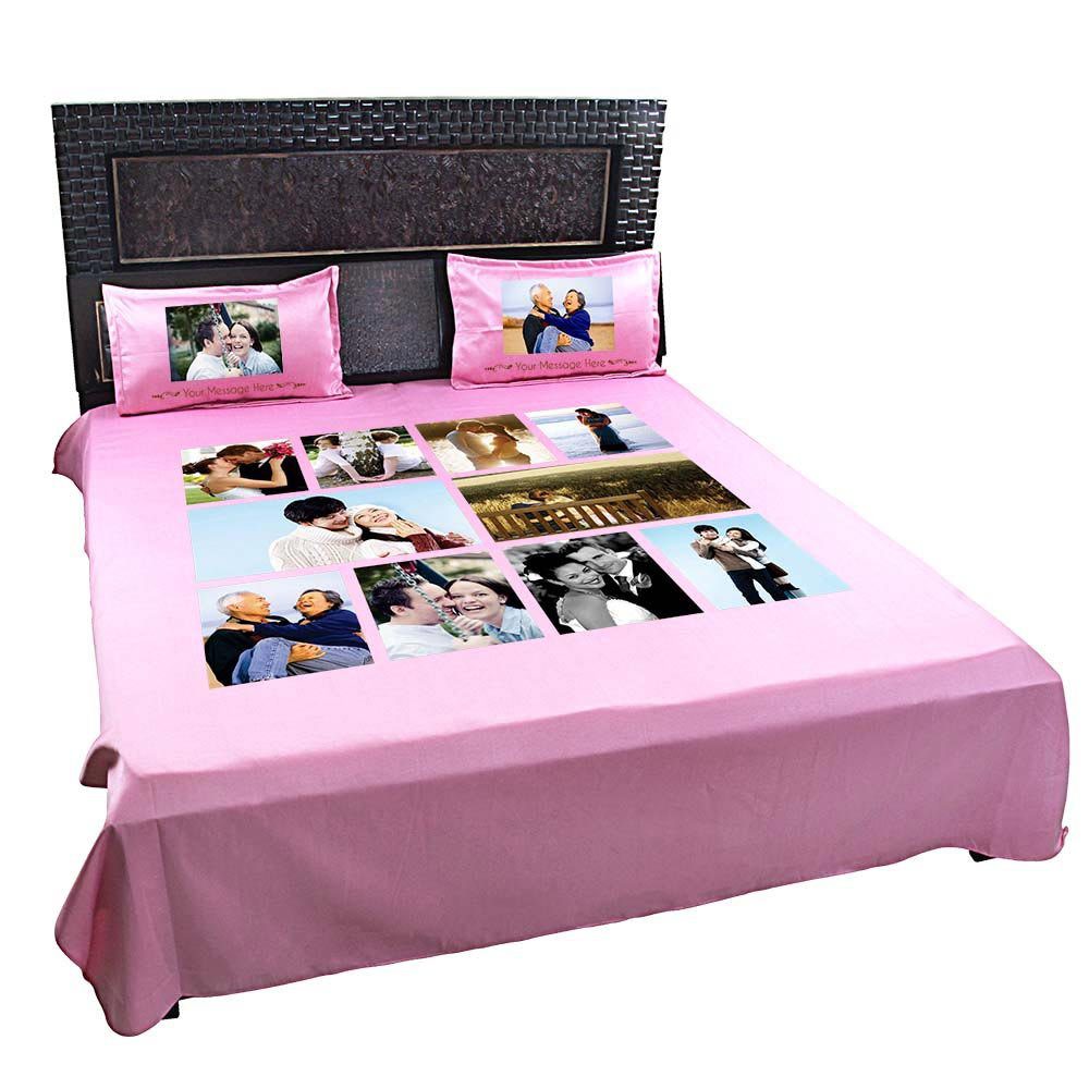 Personalised-10-Photo-Collage-With-Pillow-Cover-Pink-1