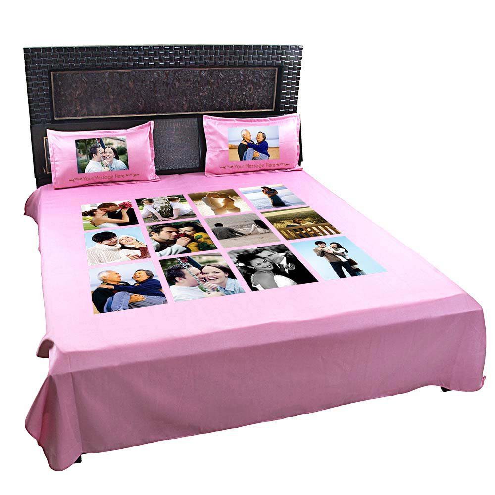 Personalised-12-Photo-Collage-With-Pillow-Cover-Pink-1