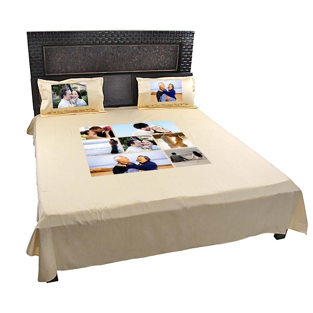 Personalised-7-Photo-Collage-Bedsheet-Mango-1