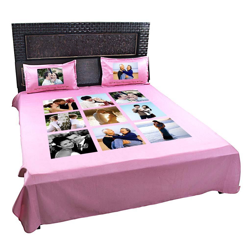 Personalised-9-Photo-Collage-With-Pillow-Cover-Pink-3