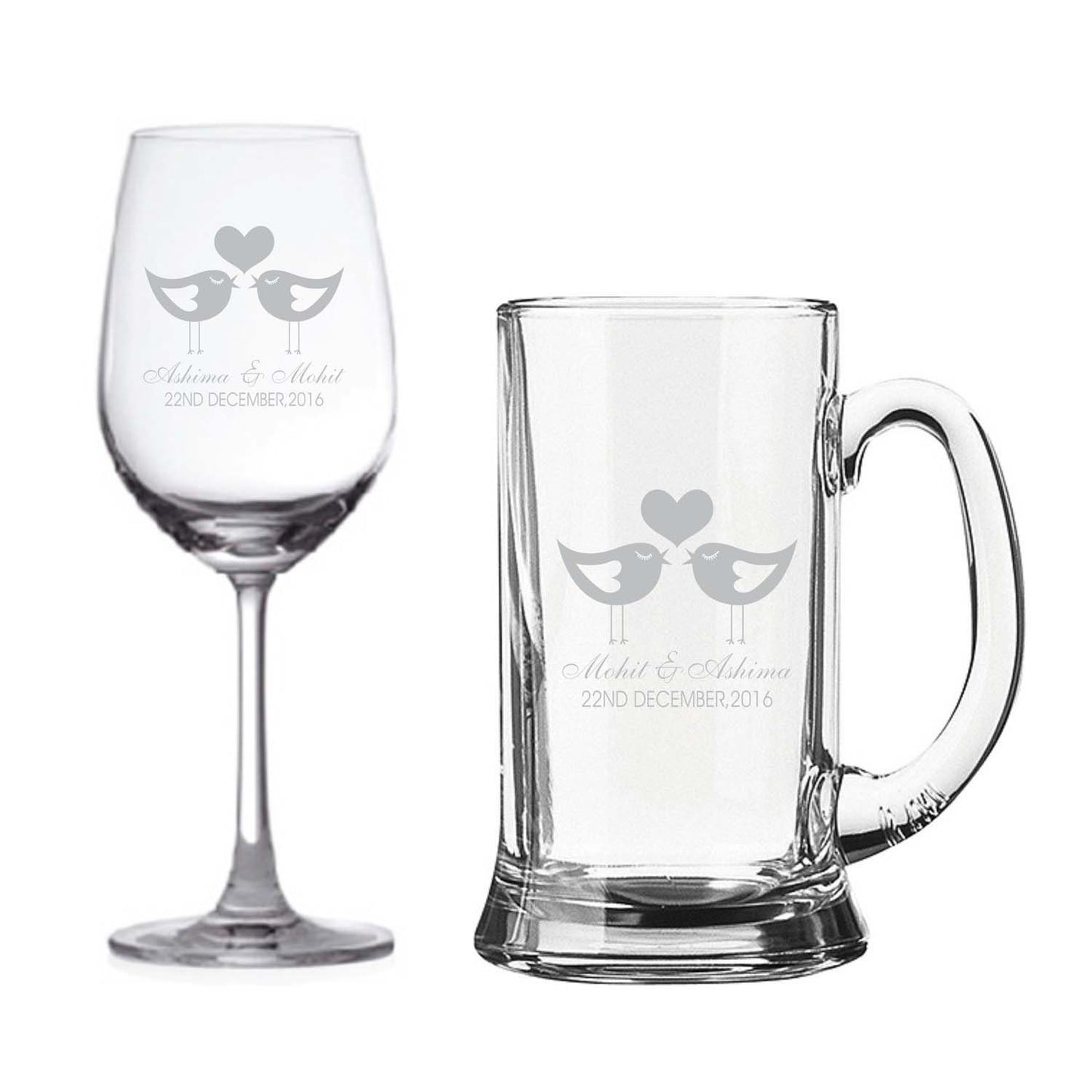 Personalised-Love-Birds-Wine-Glass-Beer-Mug