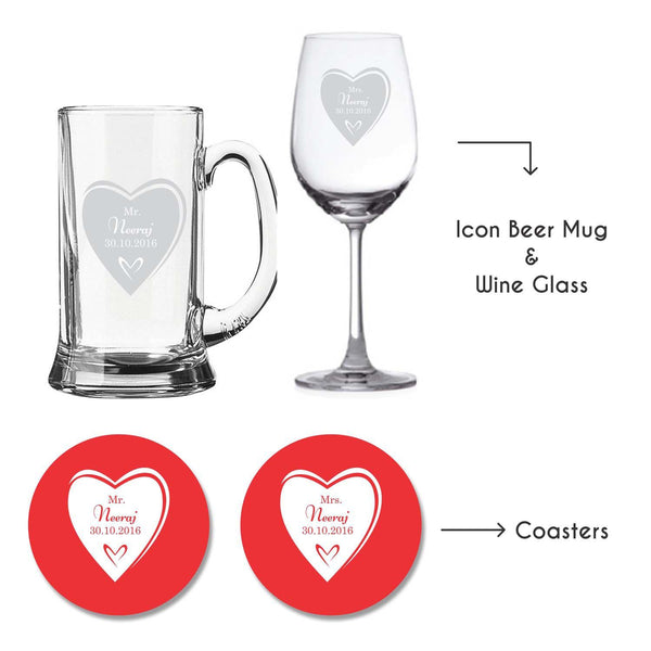 Personalised-Mr-And-Mrs-Love-Wine-Glass-Beer-Mug-With-Coaster
