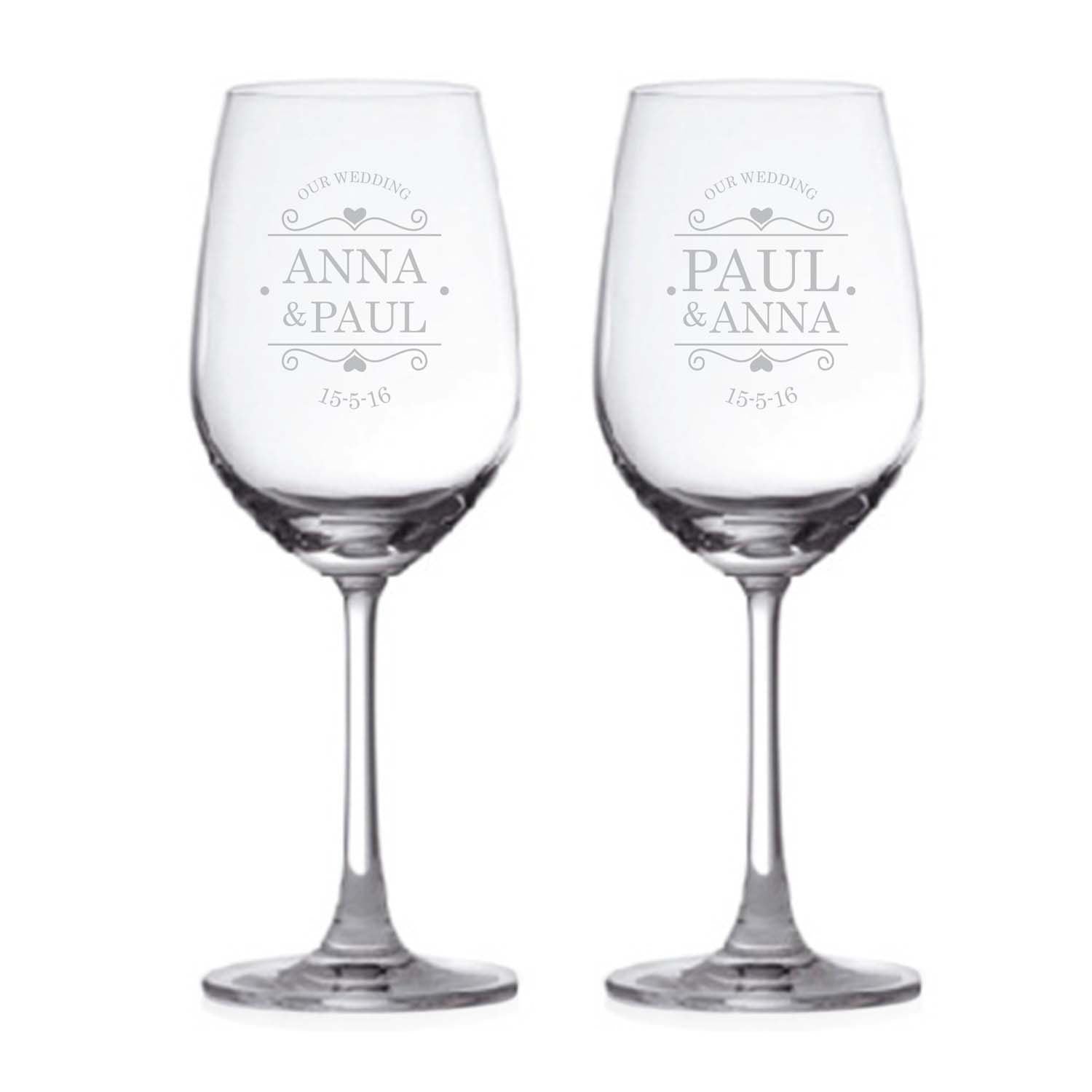 Personalised-Our-Wedding-Wine-Glasses