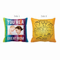 Cushion Cover for Mother - You Are My Sunshine Double-Sided
