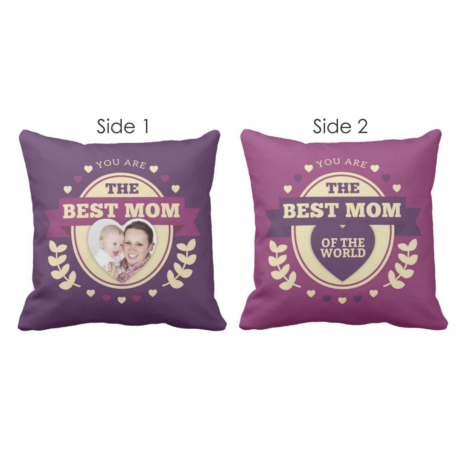 Personalised-The-Best-Mom-In-The-World-Cushion-Cover-Both-Side-Printed