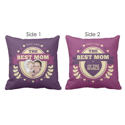 Personalised-The-Best-Mom-In-The-World-Cushion-Cover-Both-Side-Printed