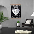 Personalised I Love You Anniversary Scroll