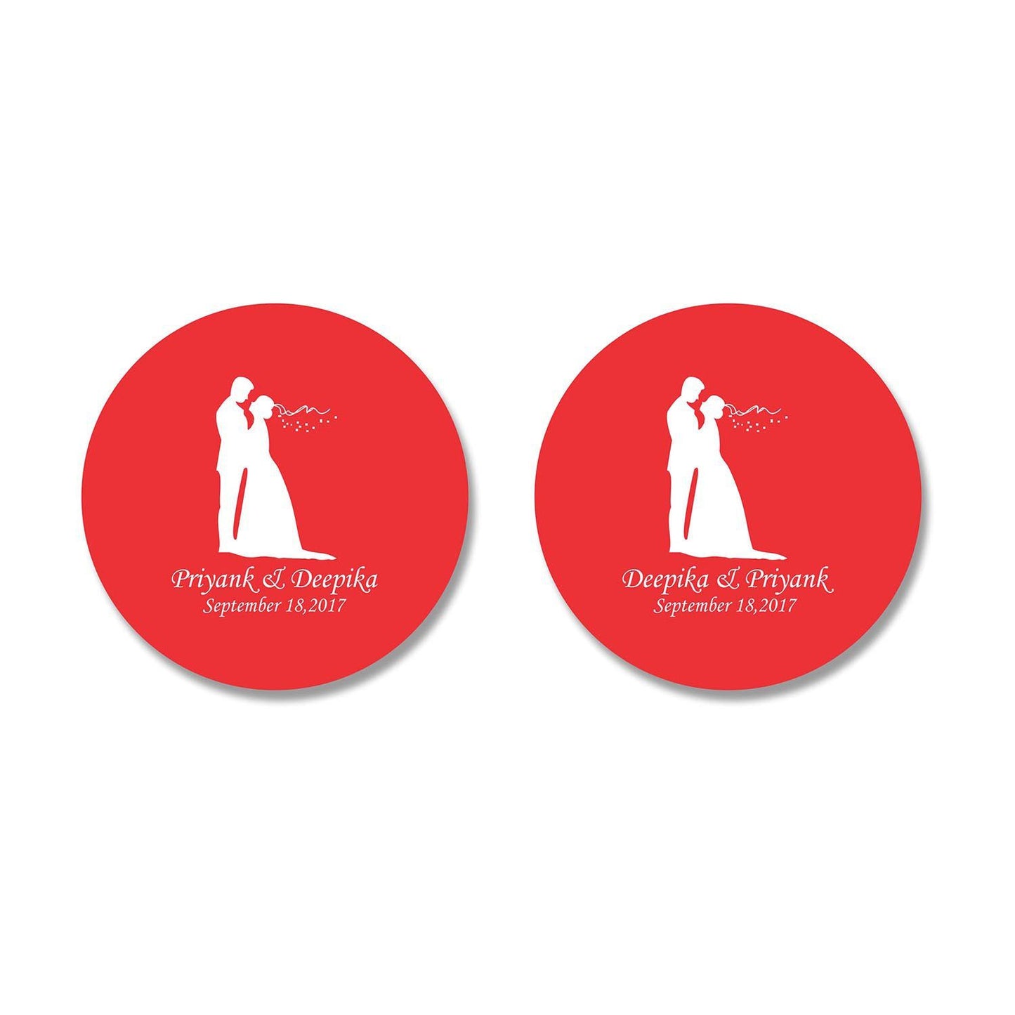 Personalized-Just-Married-Couple-Coaster-1